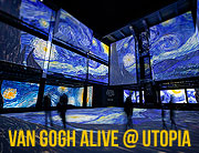 Van Gogh Alive - the Experience vom 27.07.2021-01.11.2021 im UTOPIA Heßstraße (©Foto: Grande Exhibitions)